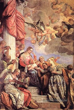  cat - Le Mariage de Sainte Catherine Renaissance Paolo Veronese